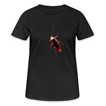 Cafard cafard cafard cafard - T-shirt respirant Femme - noir - Devant - AI Model Female 172 light (172cm)