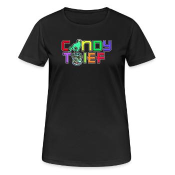 Sweets Statement Sweet tooth Delicious - Women's Breathable T-Shirt - black - Front - AI Model Female 172 light (172cm)