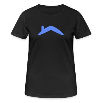 House Roof - Women's Breathable T-Shirt - black - Front - AI Model Female 172 light (172cm)