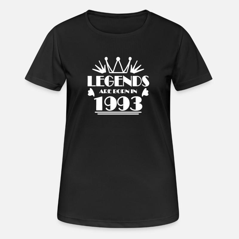 1993 - Born 1993 - Women's Breathable T-Shirt - black