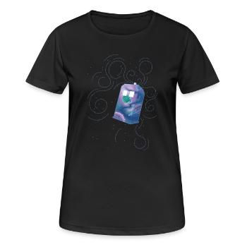 All The Wonders - Women's Breathable T-Shirt - black - Front - AI Model Female 172 light (172cm)