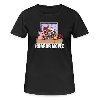 Movies Cineaste Movies Movies Cinema Night Statement - Women's Breathable T-Shirt - black - Front - AI Model Female 172 light (172cm)