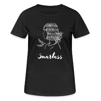 T-shirt cadeau Kids Student Knowledge Humor Nerd - T-shirt respirant Femme - noir - Devant - AI Model Female 172 light (172cm)