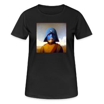 Surreal 10 - Frauen T-Shirt atmungsaktiv - Schwarz - Vorne - AI Model Female 172 light (172cm)