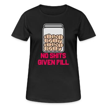 Egal Statement Haltung Ist Mir Wurscht - Frauen T-Shirt atmungsaktiv - Schwarz - Vorne - AI Model Female 172 light (172cm)