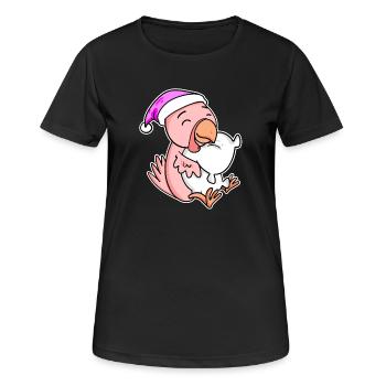 Chicken Tired Sleeping Sleeping Girl - Women's Breathable T-Shirt - black - Front - AI Model Female 172 light (172cm)