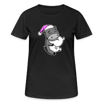 Ass Tired Sleeping Sleeping Girl - Women's Breathable T-Shirt - black - Front - AI Model Female 172 light (172cm)