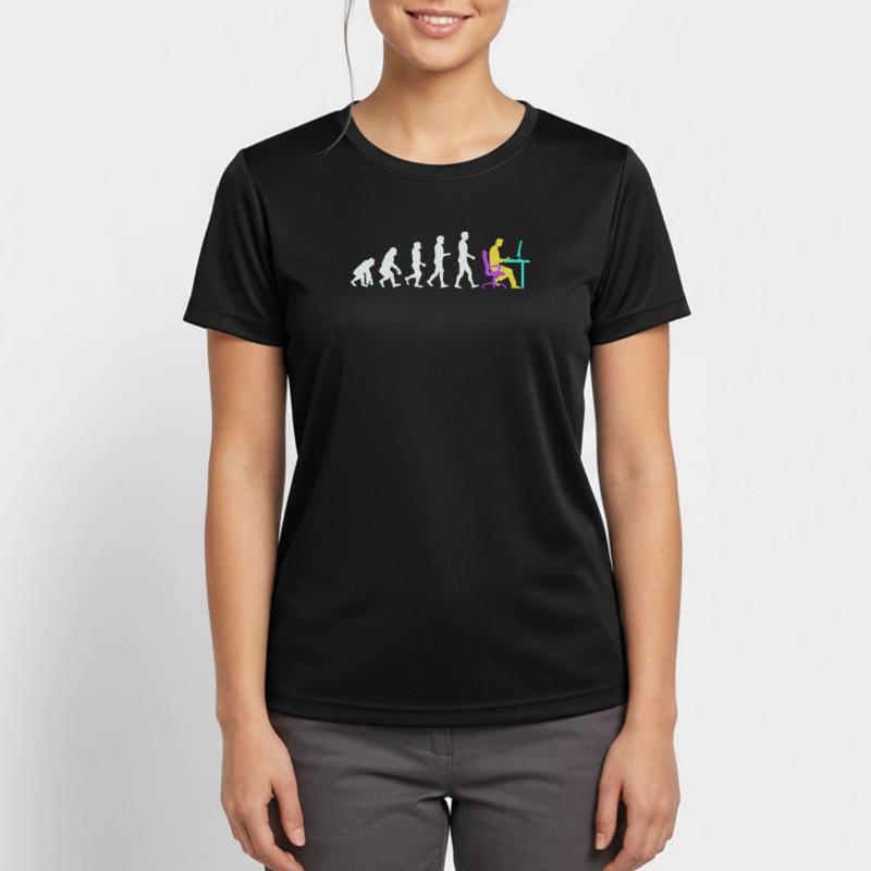 Developer Evolution Computergeek Open Source Women's Breathable T-Shirt