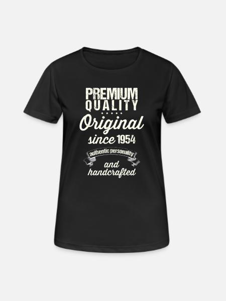 Year 1954 - Women's Breathable T-Shirt - black