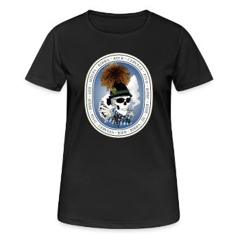 Beer Tent Skull - Women's Breathable T-Shirt - black - Front - AI Model Female 172 light (172cm)