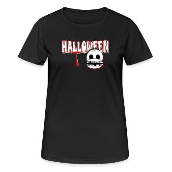 Halloween - T-shirt respirant Femme - noir - Devant - AI Model Female 172 light (172cm)