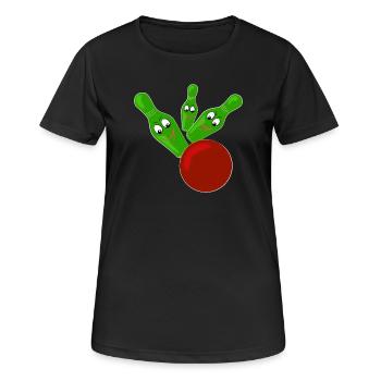 Skittles - T-shirt respirant Femme - noir - Devant - AI Model Female 172 light (172cm)