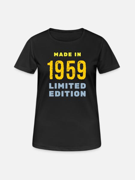 1959 - Women's Breathable T-Shirt - black