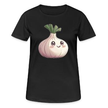 Ail - T-shirt respirant Femme - noir - Devant - AI Model Female 172 light (172cm)