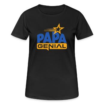 Awesome Dad - Women's Breathable T-Shirt - black - Front - AI Model Female 172 light (172cm)