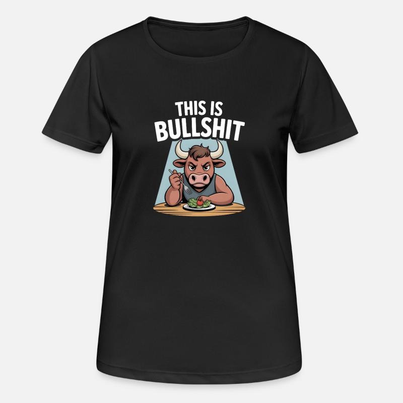 This Is Bullshit Salad Edition - Women's Breathable T-Shirt - black