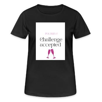 Die_letzten_stunden - T-shirt respirant Femme - noir - Devant - AI Model Female 172 light (172cm)