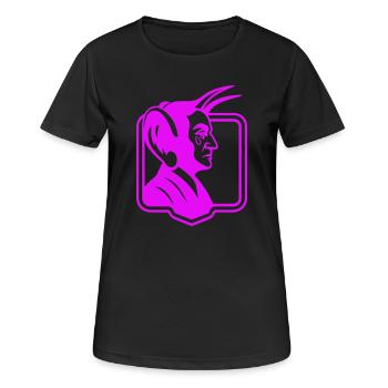 Devil big Ear Pop Art - Women's Breathable T-Shirt - black - Front - AI Model Female 172 light (172cm)