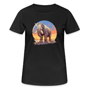 Mammouths Mammouth - T-shirt respirant Femme - noir - Devant - AI Model Female 172 light (172cm)