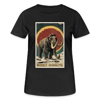Mammouths Mammouth - T-shirt respirant Femme - noir - Devant - AI Model Female 172 light (172cm)