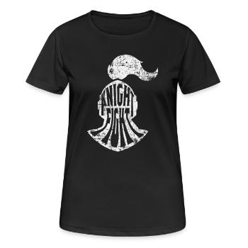 Casque de chevalier chevalier - T-shirt respirant Femme - noir - Devant - AI Model Female 172 light (172cm)