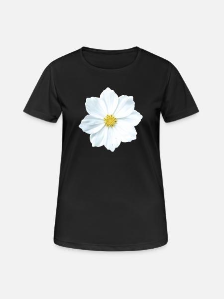 flower - Women's Breathable T-Shirt - black