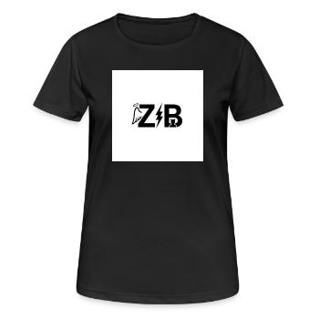 Duell mit Engeln, Dämonen und Blitzen - Frauen T-Shirt atmungsaktiv - Schwarz - Vorne - AI Model Female 172 light (172cm)