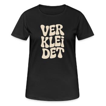 Déguisement déguisement carnaval carnaval - T-shirt respirant Femme - noir - Devant - AI Model Female 172 light (172cm)