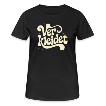Déguisement déguisement carnaval carnaval - T-shirt respirant Femme - noir - Devant - AI Model Female 172 light (172cm)