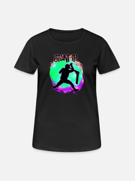 Scooter - Stunt it - Frauen T-Shirt atmungsaktiv - Schwarz