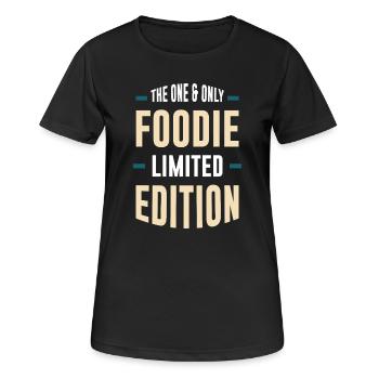 Limited Foodie Edition - Women's Breathable T-Shirt - black - Front - AI Model Female 172 light (172cm)