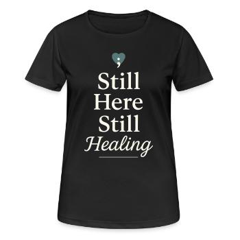 Suicide Loss Remembrance Walk Suicide - Women's Breathable T-Shirt - black - Front - AI Model Female 172 light (172cm)