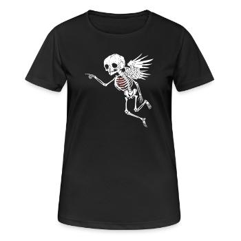 CUPIDON - T-shirt respirant Femme - noir - Devant - AI Model Female 172 light (172cm)