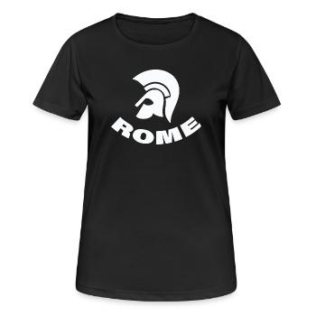 Rome - Women's Breathable T-Shirt - black - Front - AI Model Female 172 light (172cm)