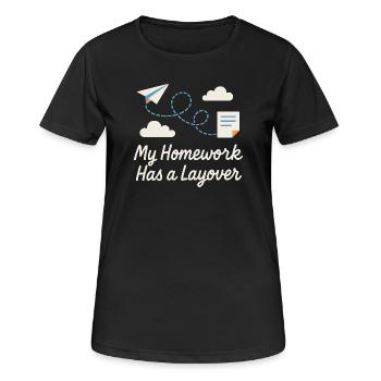 Digital - Women's Breathable T-Shirt - black - Front - AI Model Female 172 light (172cm)