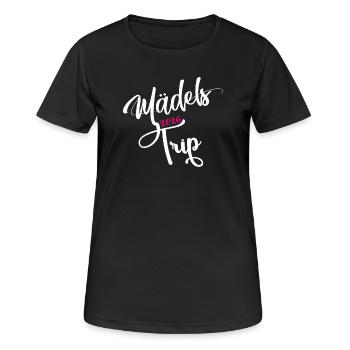 Girls' Trip 2026 Girls' Trip Girls' Tour Girls' Trip - Women's Breathable T-Shirt - black - Front - AI Model Female 172 light (172cm)