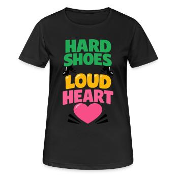 Irish Dance Step-dancing Celtic Fan - Women's Breathable T-Shirt - black - Front - AI Model Female 172 light (172cm)