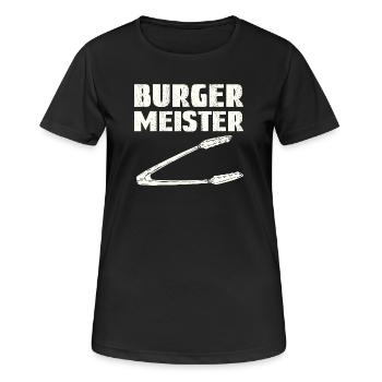 Citizen Champion - Women's Breathable T-Shirt - black - Front - AI Model Female 172 light (172cm)