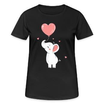 Geschenk Mutter Muttertag Geschenk Mama Geschenke - Frauen T-Shirt atmungsaktiv - Schwarz - Vorne - AI Model Female 172 light (172cm)