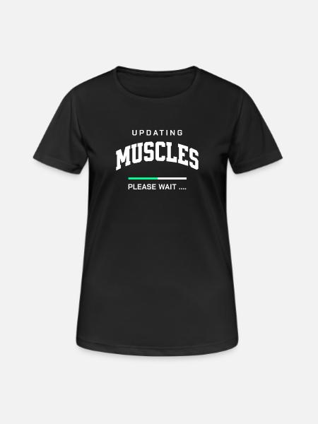 Mise à jour - T-shirt respirant Femme - noir
