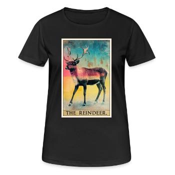Renne Renne - T-shirt respirant Femme - noir - Devant - AI Model Female 172 light (172cm)