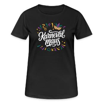Carnival Mouse - Women's Breathable T-Shirt - black - Front - AI Model Female 172 light (172cm)