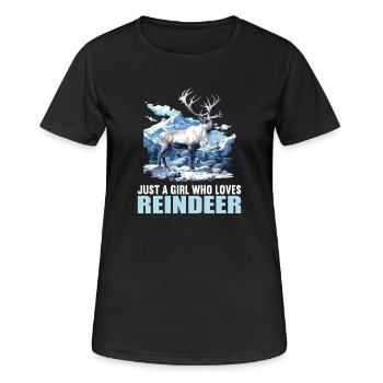 Renne Renne - T-shirt respirant Femme - noir - Devant - AI Model Female 172 light (172cm)