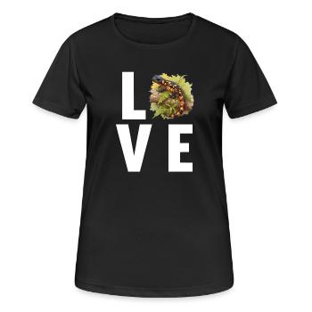 Fire Salamander Salamander - Women's Breathable T-Shirt - black - Front - AI Model Female 172 light (172cm)