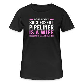 Locksmith Installer Assembly - Women's Breathable T-Shirt - black - Front - AI Model Female 172 light (172cm)