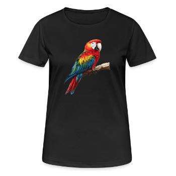 Macaw's Era - Women's Breathable T-Shirt - black - Front - AI Model Female 172 light (172cm)