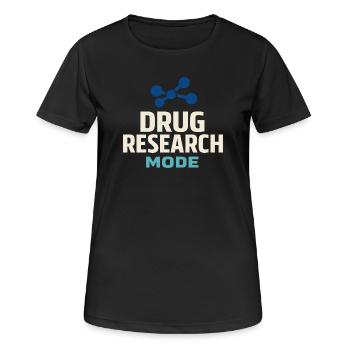 Pharmakologe Pharmakologie Wissenschaftler - Frauen T-Shirt atmungsaktiv - Schwarz - Vorne - AI Model Female 172 light (172cm)