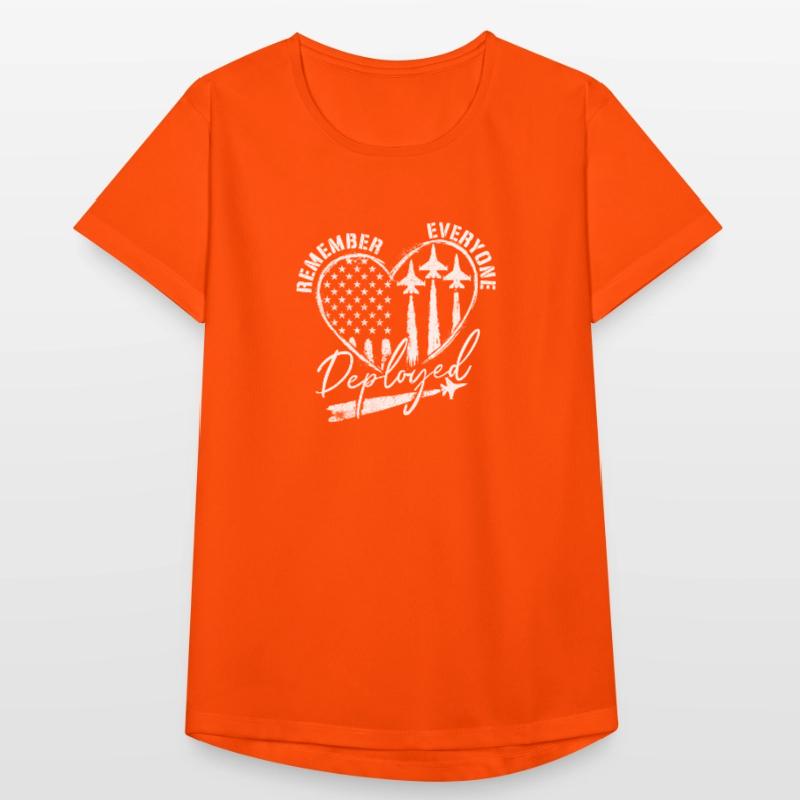 Remember Everyone Deployed RED Friday Troops Women's Breathable T-Shirt