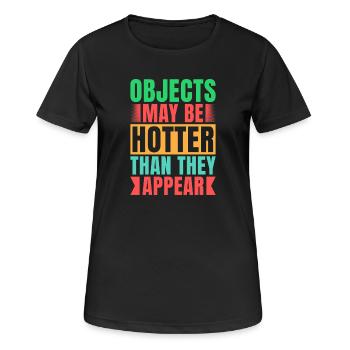 Bénévole Équipe d’appréciation Bénévole - T-shirt respirant Femme - noir - Devant - AI Model Female 172 light (172cm)