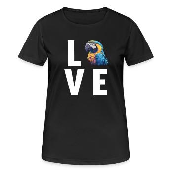 Macaw's Era - Women's Breathable T-Shirt - black - Front - AI Model Female 172 light (172cm)